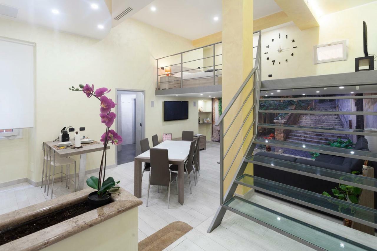 Trastevere Charming Loft Rome Bagian luar foto