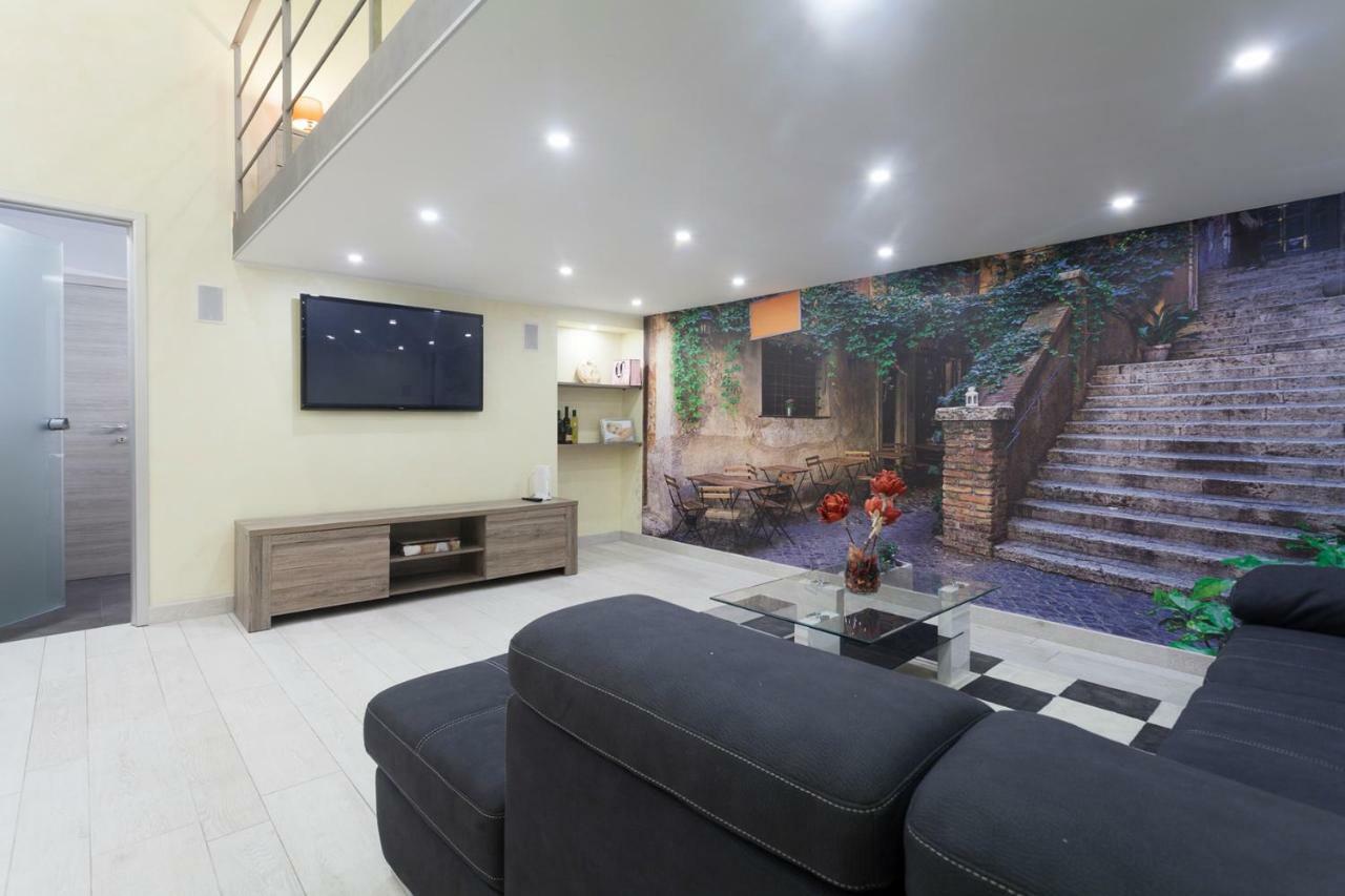 Trastevere Charming Loft Rome Bagian luar foto