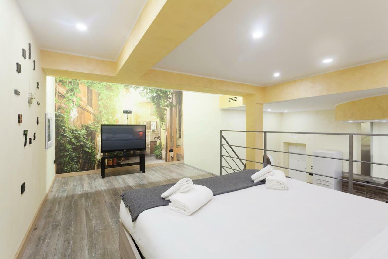 Trastevere Charming Loft Rome Bagian luar foto